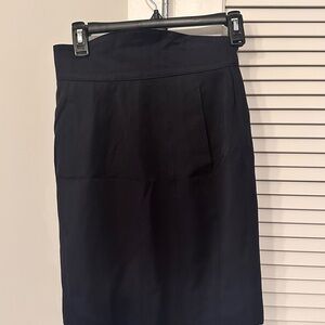 Escada Black Pencil Skirt